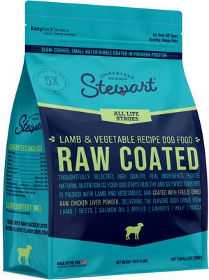 Raw Coated Lamb Limited-Ingredient Adult Freeze-Dried Dog Food, 10-lb bag