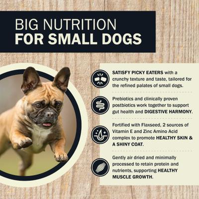 Powerfood Small Breed Recipe Chicken & Blueberry Grain-Free Air Dried Dog Food, 2.5-oz bag