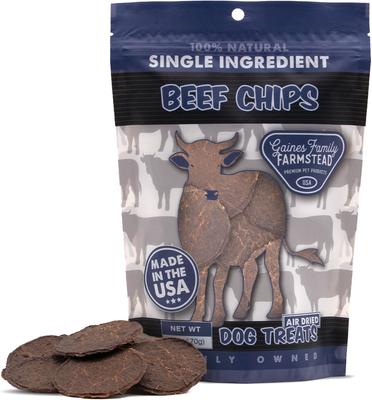 Premios para perros con chips de carne, bolsa de 6 oz