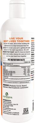 Fish Oil Omega-3 Liquid Skin & Coat Supplement for Dogs, 12-fl oz bottle