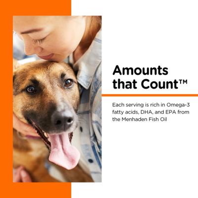 Fish Oil Omega-3 Liquid Skin & Coat Supplement for Dogs, 12-fl oz bottle