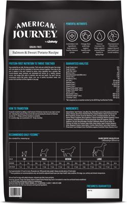 Grain-Free Senior Salmon & Sweet Potato Recipe Dry Dog Food, 24-lb bag