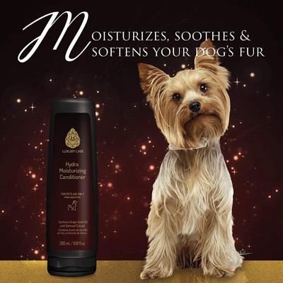 Acondicionador hidratante para gatos y perros, botella de 9.81 onzas líquidas