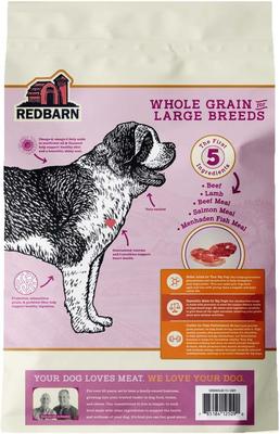 Whole Grain Large Breed Recipe Dry Dog Food, 15-lb bag