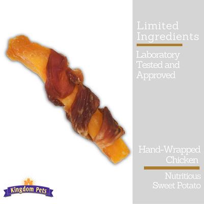 Chicken & Sweet Potato Jerky Twists Dog Treats, 48-oz bag