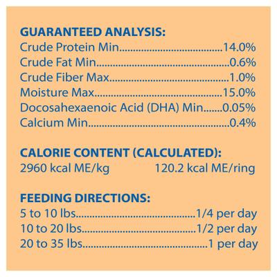 Puppy Teething Rings Taste of Texas Queso Con Carne Flavor Dog Dental Treats, 3 count