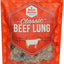 Snack Station Beef Lung Single Ingredient High Protein Dehydrated Dog Treats, 5.3-oz bag