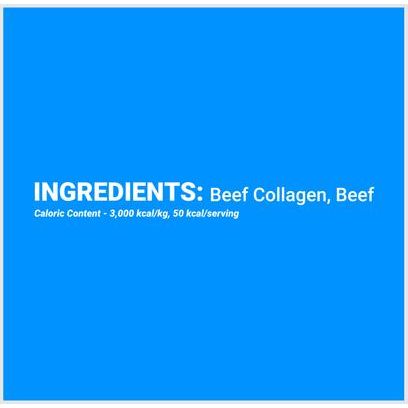 Hueso de perro trenzado de colágeno de 5 pulgadas