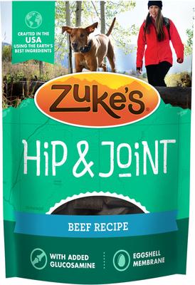 Hip & Joint Peanut Butter & Oats Recipe Soft & Chewy Dog Treats, 3-oz pouch