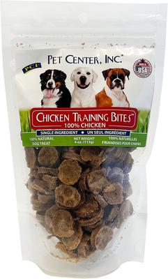 Chicken Training Bites Limited Ingredient Jerky Dog Treats, 4-oz bag