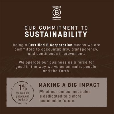 Tiras de cecina vegetal premium, secadas al aire, con receta de semillas, de Wisdom, para perros, bolsa de 113 g