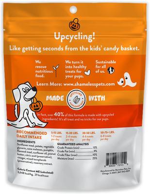 Halloween Punk'n Spirit Pumpkin Soft Baked Dog Treats, 6-oz bag