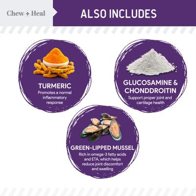 Mobility Wild Alaskan Salmon Limited Ingredient Soft Jerky Dog Treats, 12-oz bag