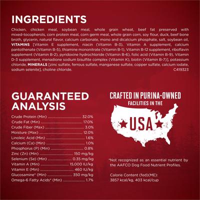 True Instinct Chicken & Duck High Protein Dry Dog Food, 27.5-lb bag