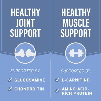 Specialized Nutrition Joint & Muscle Health Adult Chicken & Brown Rice Formula Wet Dog Food, 12.7-oz can, case of 12