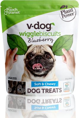Galletas Wiggle Biscuit de arándanos sin cereales para perros, bolsa de 283 g