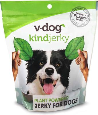 Plant-Based Jerky Dog Treats, 8-oz bag