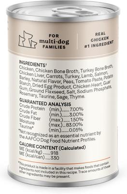 All Life Stages Chunky Stew Toppers Multi-Protein & Vegetable Recipe Wet Dog Food, 12.7-oz can, case of 6
