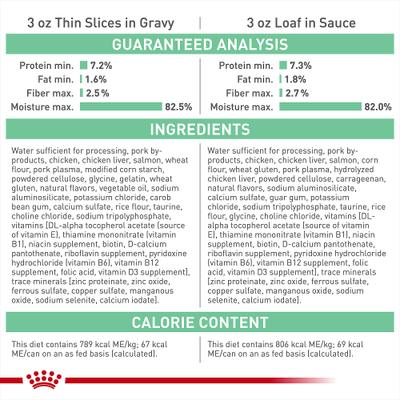 Feline Care Nutrition Adult Digestive Care Texture Variety Pack Wet Cat Food, 3-oz can, case of 12