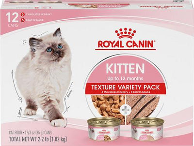 Feline Health Nutrition Variety Pack Wet Kitten Food, 3-oz can, case of 12