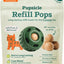 Pupsicle Pops Refills Beef & Peanut Butter Grain-Free Lickable Dog Treats, Large, 7 count