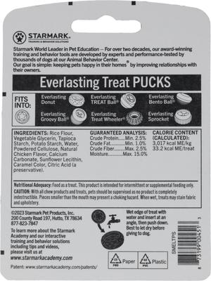 Everlasting Puck Small Chicken Flavor Adult Dental Dog Chews, 0.78-oz bag