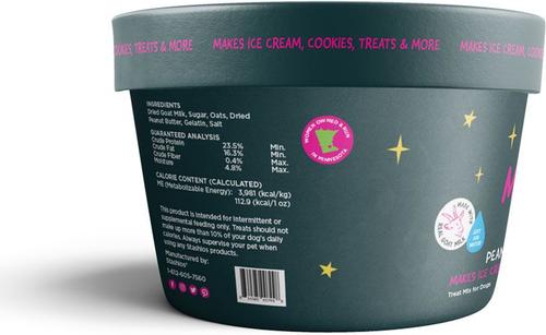 Magic Mix High-Protein Peanut Butter Flavor with Goat Milk Baking Mix Dog Treat, 4-oz jar