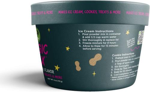 Magic Mix High-Protein Peanut Butter Flavor with Goat Milk Baking Mix Dog Treat, 4-oz jar