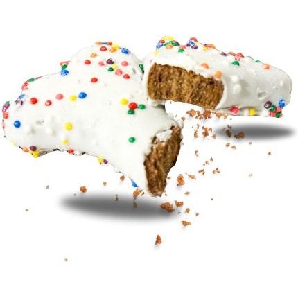 Golosinas para perros con mantequilla de maní y miel crujientes Happy Birthday Pink Bone & Birthday Caddy, 2 unidades