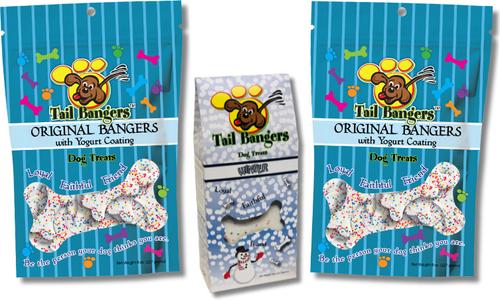 Winter Gift Pack Peanut Butter & Honey Crunchy Dog Treats, 3 count