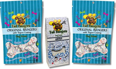 Winter Gift Pack Peanut Butter & Honey Crunchy Dog Treats, 3 count