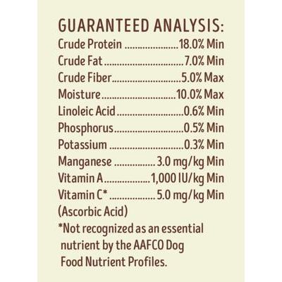 Galletas de cordero sin cereales y boniato para perros, bolsa de 473 g