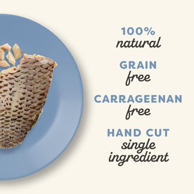 Loin Tilapia Filet Grain-Free Cat Treats, 1.06-oz loin, case of 12