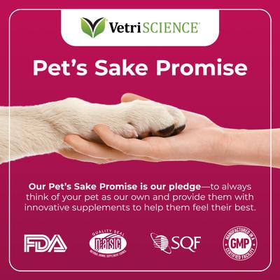 VETRI SAMe 90 Tablets Liver Supplement for Cats & Dogs, 30 count