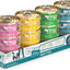 Comida enlatada para gatos sin cereales Cats in the Kitchen Cuties, paquete variado, 3.2 oz, caja de 12