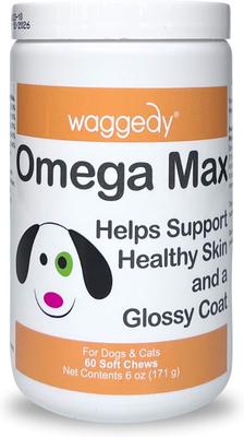 Omega Max Joint & Skin Health Chews Supplement for Dogs, 60 count