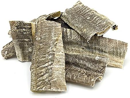 Cod Skin Pieces Dog Treats, 8-oz bag