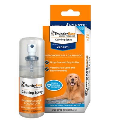 Bundle: ThunderEase Pheromone Calming Spray + Diffuser for Dogs