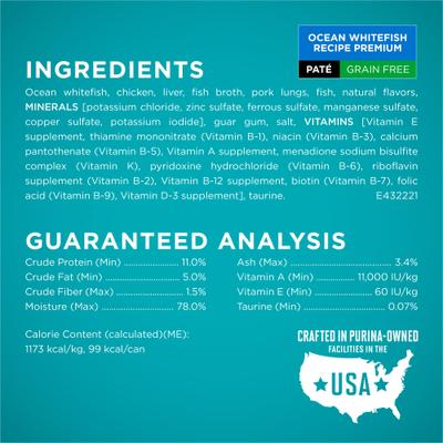 Grain-Free Variety Pack Natural High Protein Canned Cat Food, 3-oz, case of 24