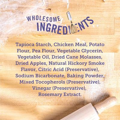 Soft Baked Savory Woofers Chicken & Apple Dog Treats, 25-oz bag