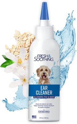 Fresh & Soothing Dog Ear Cleaner, 4-fl oz bottle