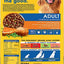 Bundle: Pedigree Adult Complete Nutrition Chicken Flavor Dry Dog Food + Homestyle Meals Prime Rib, Rice & Vegetable Flavor in Gravy & Roasted Chicken, Rice & Vegetable Flavor in Gravy Canned Soft Wet Food Variety Pack