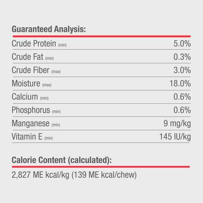 Triple Action Dental Sticks Kelp for Large & X-Large Sized Dogs, 10-oz bag, 6 count