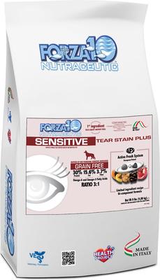 Nutraceutic Sensitive Tear Stain Plus Grain-Free Dry Dog Food, 9-lb bag