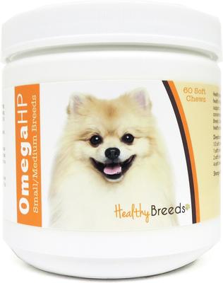 Suplemento masticable suave Omega HP para perros, 90 unidades, Labrador Retriever