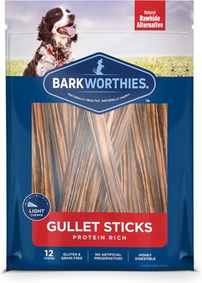 6" Gullet Stick Dog Treats, 12 count