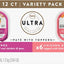 Ultra Variety Pack Adult Grain-Free Turkey Entree & Chicken Entree Pate Dog Food Trays with Toppers, 3.5-oz tray, bundle of 24