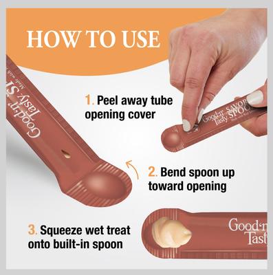 Savory Spoonables Triple Flavor Variety Pack Lickable Cat Treat, Squeezable Tube, 15 count