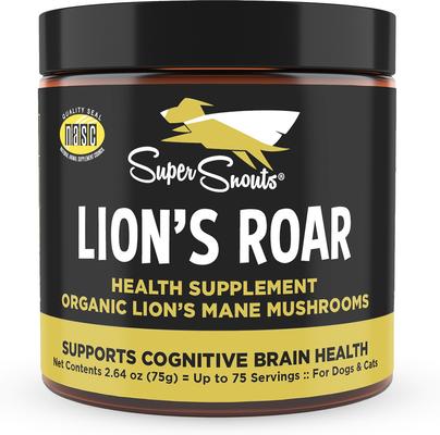 Lion's Roar Powder Brain & Nervous System Supplement for Dogs & Cats, 2.64-oz jar