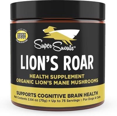 Lion's Roar Powder Brain & Nervous System Supplement for Dogs & Cats, 2.64-oz jar